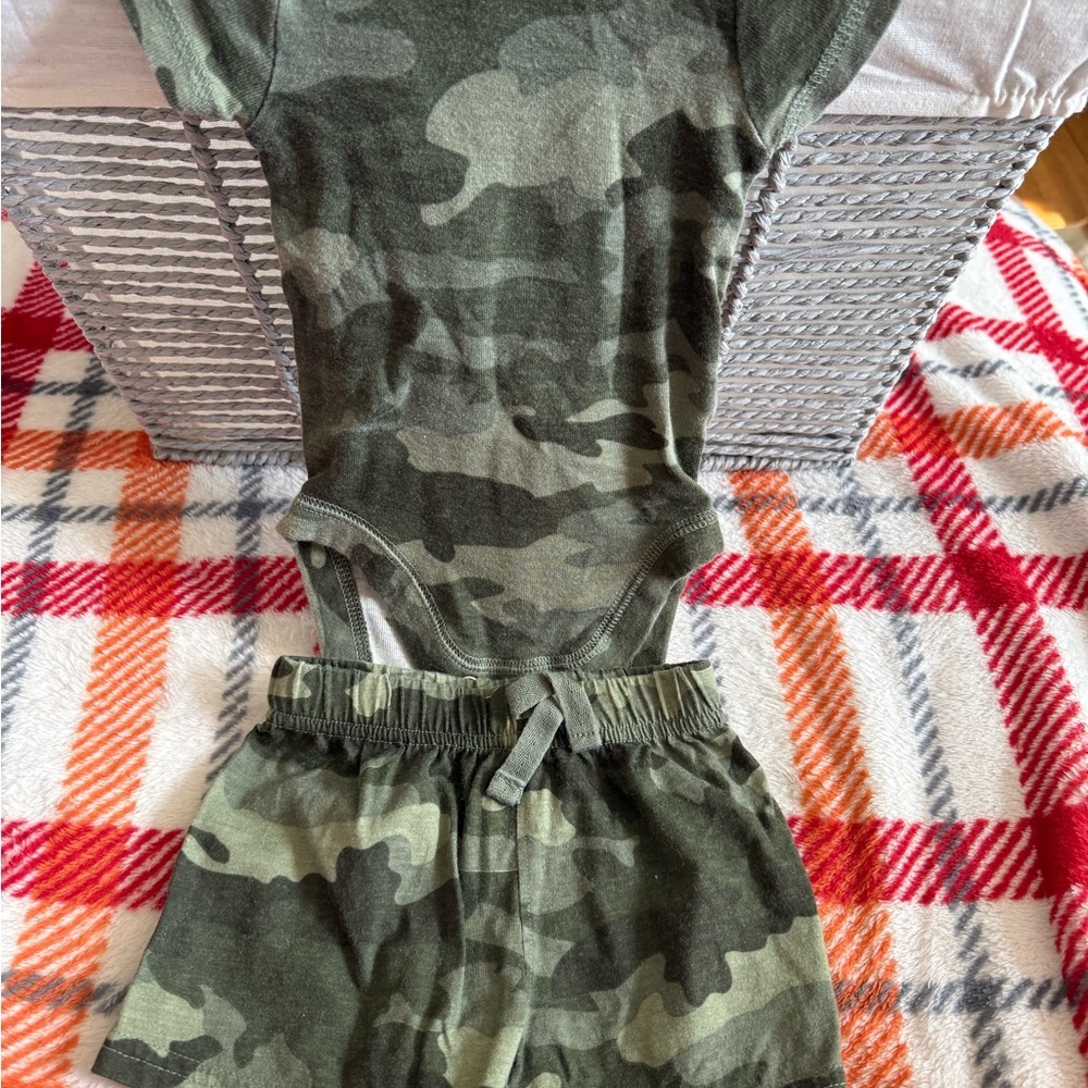 Camo Kids Shorts
